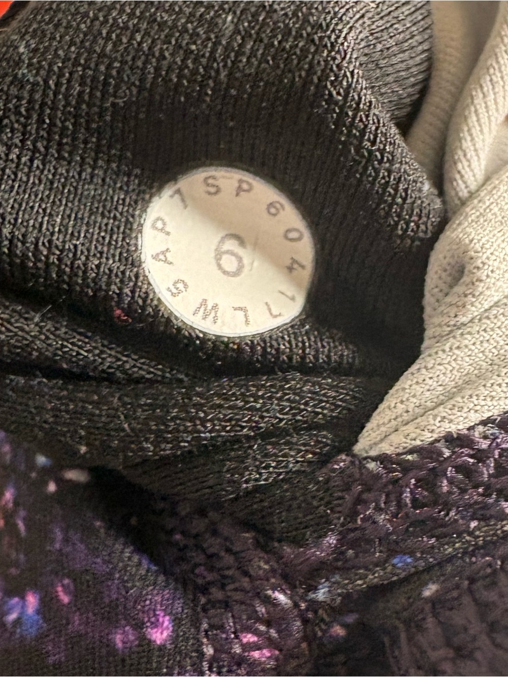 Lululemon Wunder Under HR leggings in Crystalline Multi speckled galaxy 6 - Picture 6 of 7